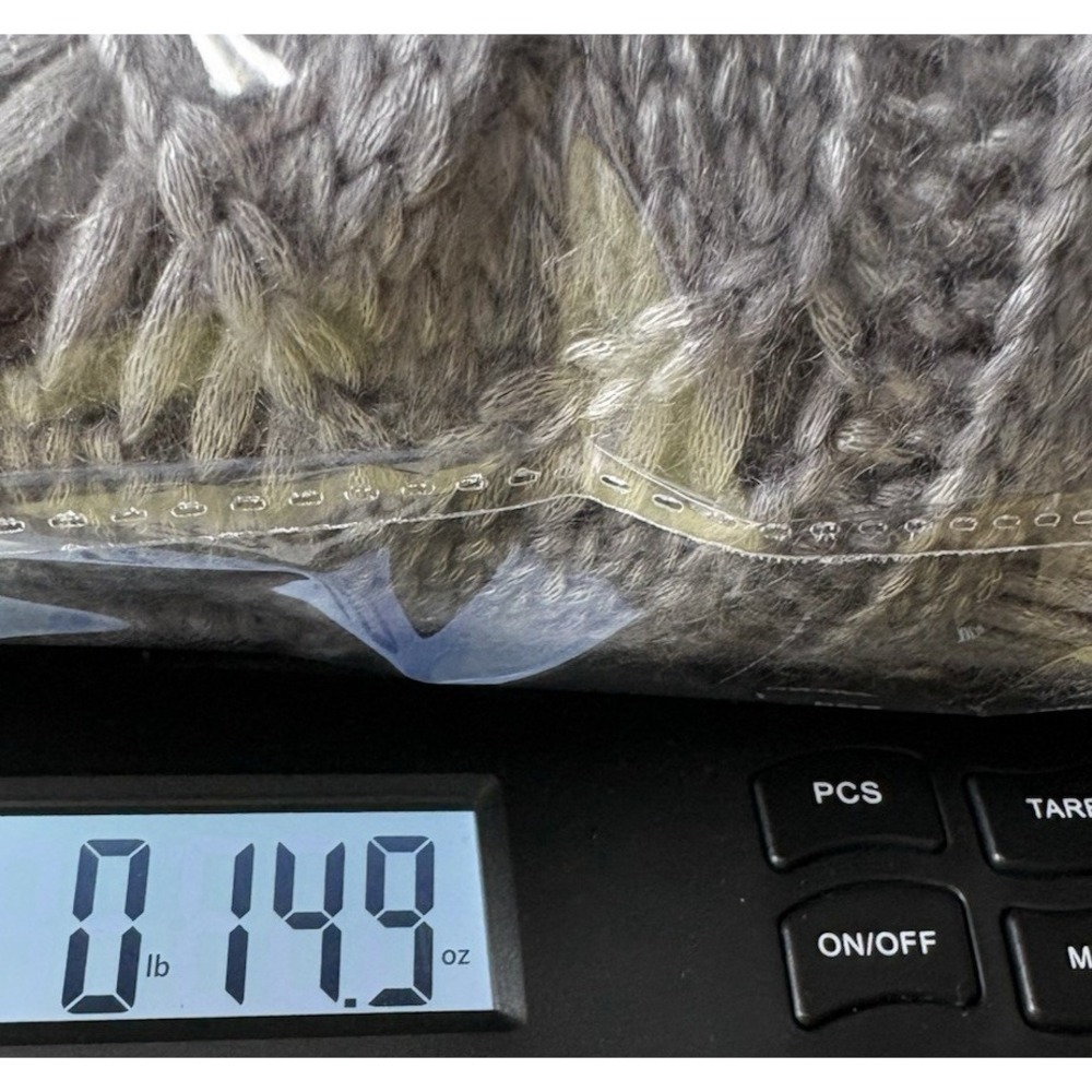 Eileen Fisher Cable Knit Cashmere Silk Mohair Sweater Short Slv Quiet Luxury S/M - Picture 8 of 8